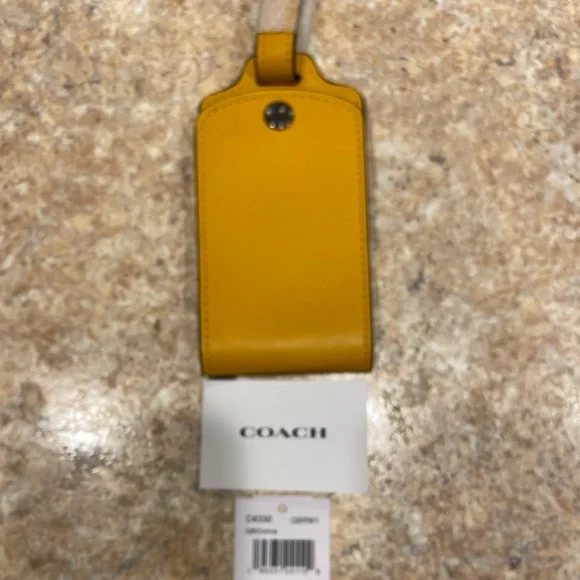 NWT Unisex Coach Luggage Tag - Picture 2 of 7